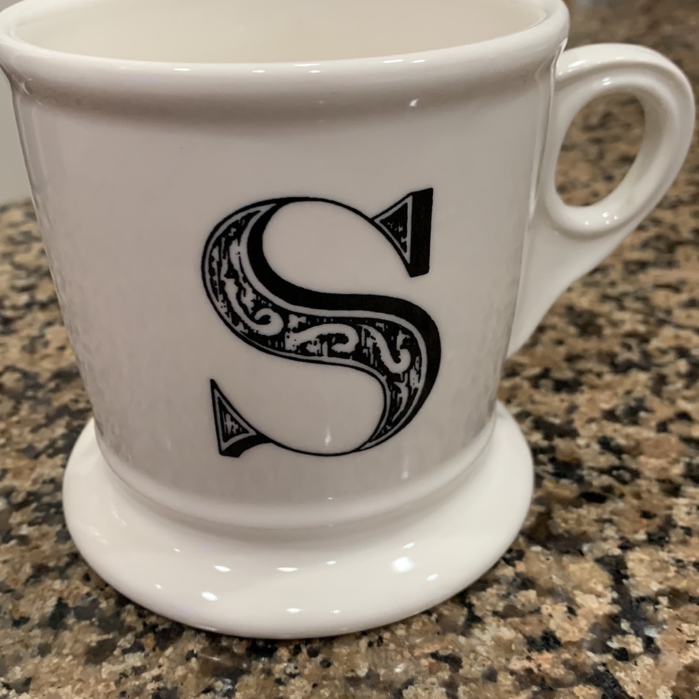 Anthropologie “S” Mug